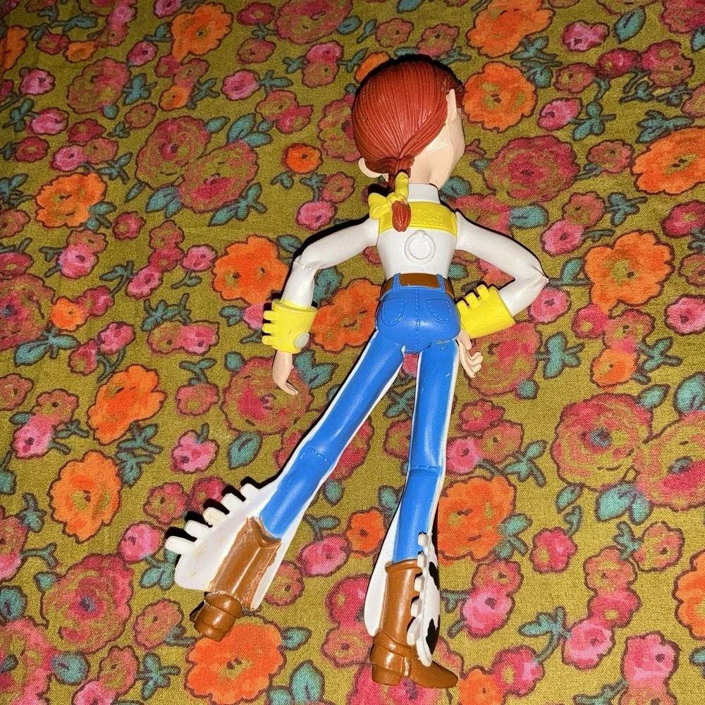 Disney Pixar Toy Story Jessie Posable Action Figure Cowgirl Doll Mattel No Hat